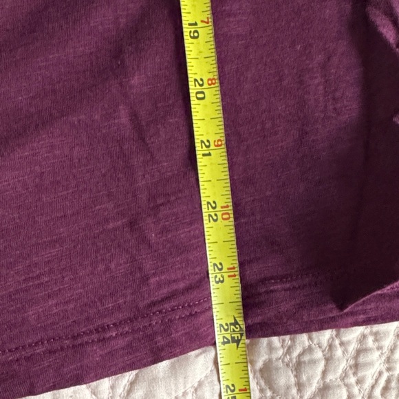 J. Jill Deep Purple Embroidered Blouse - Picture 7 of 9